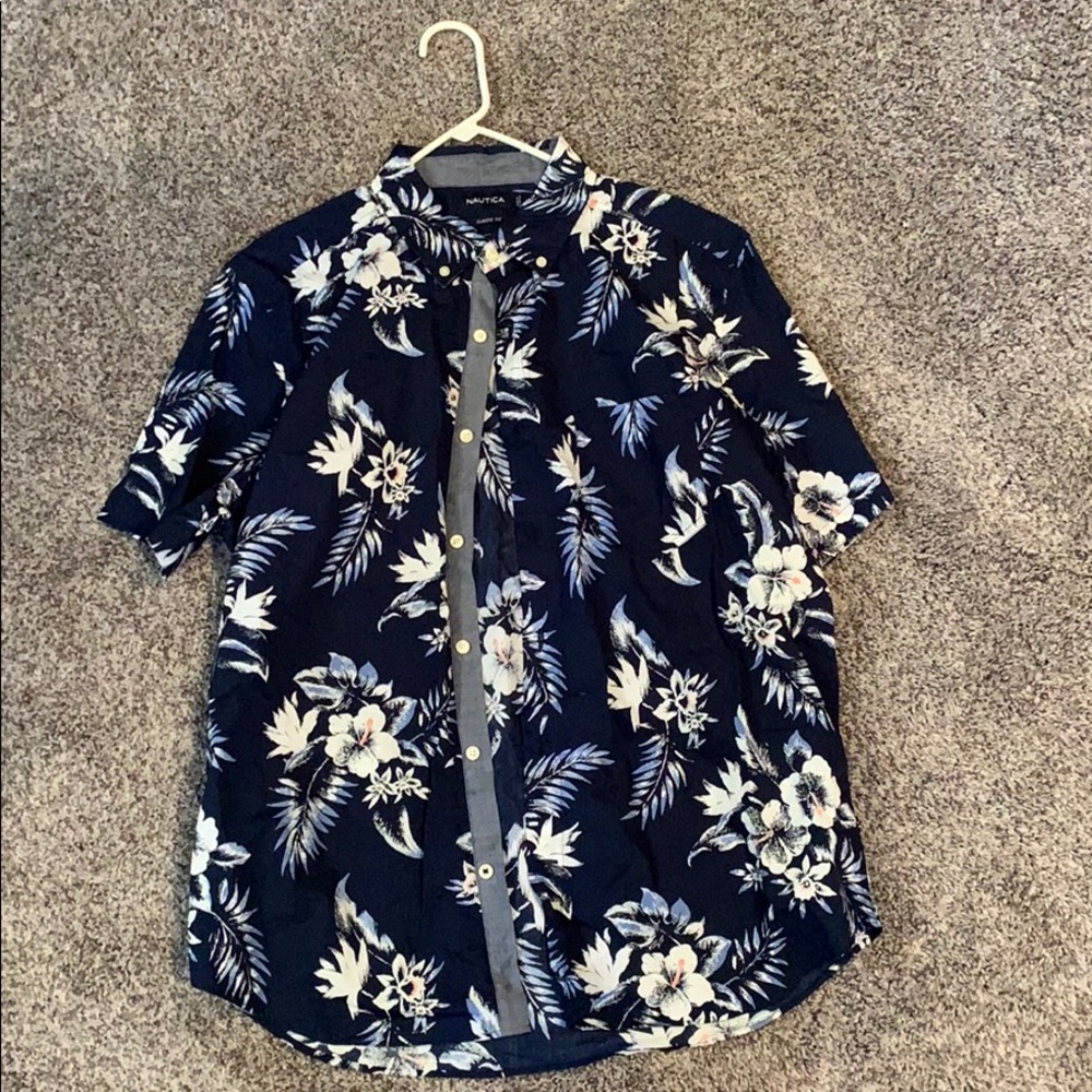 Nautica button up shirt
